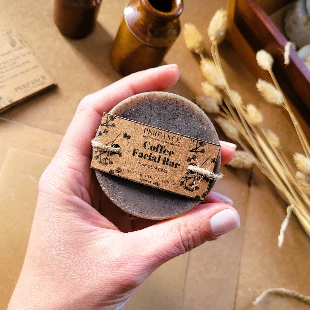 Artisan Soap. Coffee Face Soap. Coffee Scrub. Scrub Soap. 80g.