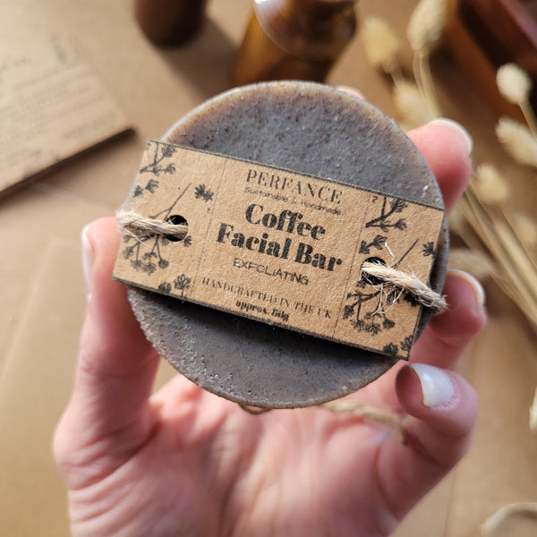 Artisan Soap. Coffee Face Soap. Coffee Scrub. Scrub Soap. 80g.