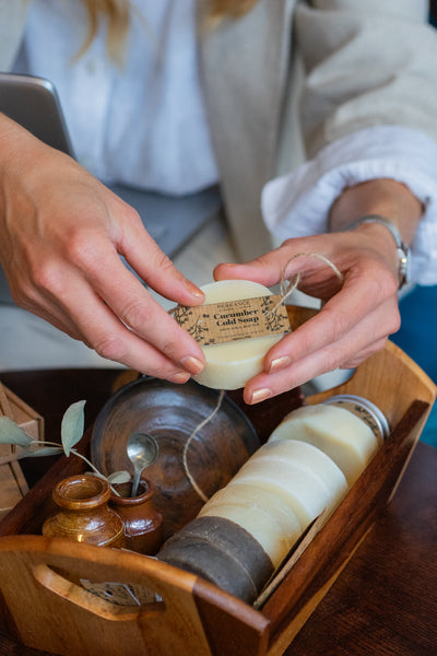 Artisan Face Soap Skin Glow with Ginger Root & French Yellow Clay